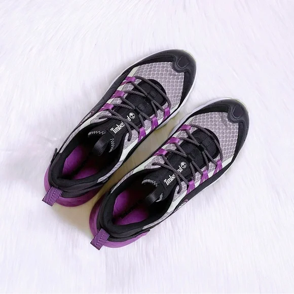 Timberland Men’s Solar Wave Low Taupe Mesh Sneakers - Picture 4 of 7